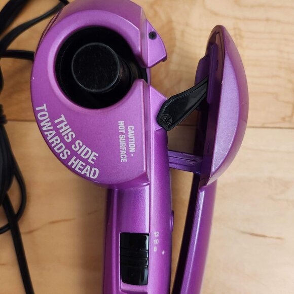 Conair Infiniti Pro Automatic Curl Curler in Purple Lavender Styling Iron Tool - Picture 6 of 15